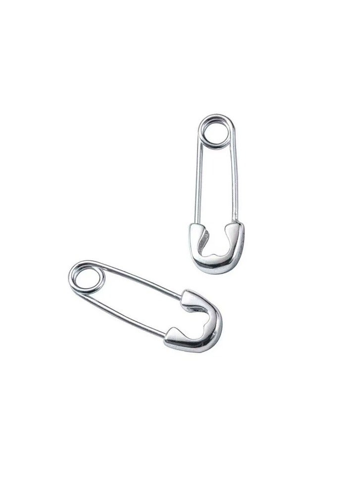 Goolsky Minimalist Safety Pin Stud Earrings – Unique High-End Design, Trendy Women's Ear Accessories  - Image 3