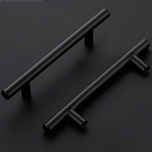 Ravinte Black Cabinet Handles 20 Pack 5 Inch Cabinet Pulls Matte Black Kitchen Cabinet Handles Modern Drawer Pulls Black Hardware for Kitchen Cabinet - Image 3