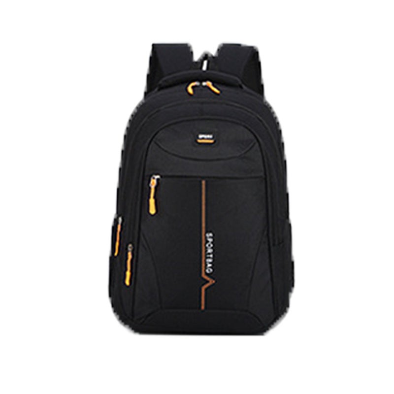 Simple And Fashionable Backpack For Male And Female Couples, Solid Color Backpack For The Beginning Of School Season, Large Capacity And Burden-Reducing School Bag For Middle School And College Students - Image 1