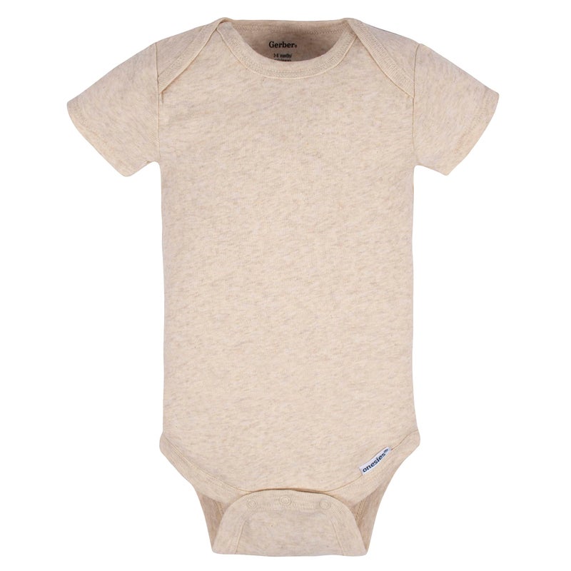 Gerber Baby Girls 8-pack Short Sleeve Onesies Bodysuits Shirt, Lavender Garden, 0-3 Months US - Image 4