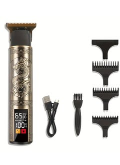 Generic T9 - VINTAGE 3 X 1 Men's Shaver Powerful and Light Rechargeable 5 Hours of Operation Approximately 18 Shaves  - Image 2