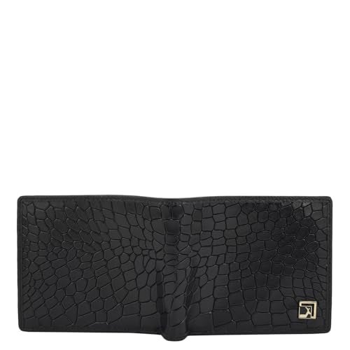 Da Milano Genuine Leather Black Bifold Mens Wallet (0659OL) - Image 5