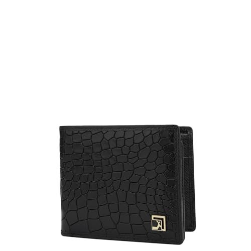 Da Milano Genuine Leather Black Bifold Mens Wallet (0659OL) - Image 2