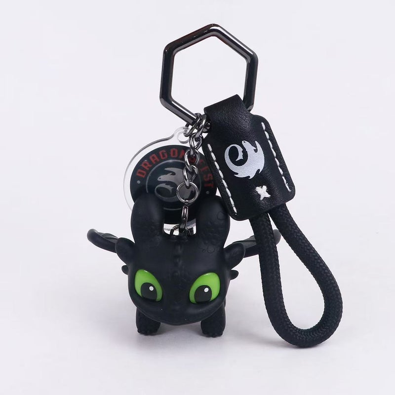 Potdemiel Toothless Keychain Plush Toy with Sound and Light - Image 3