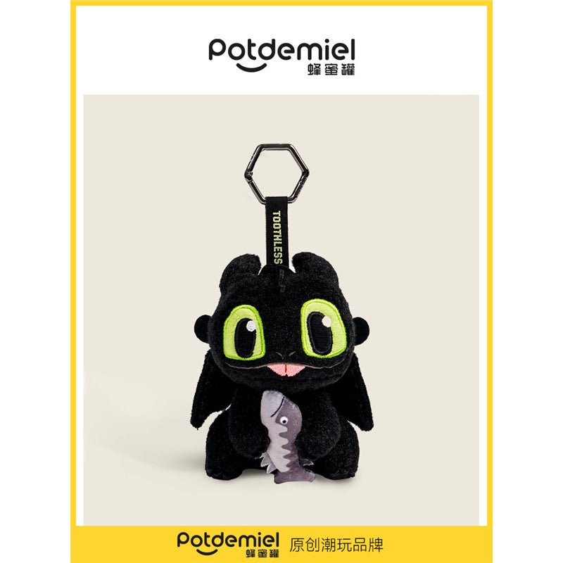 Potdemiel Toothless Keychain Plush Toy with Sound and Light - Image 4