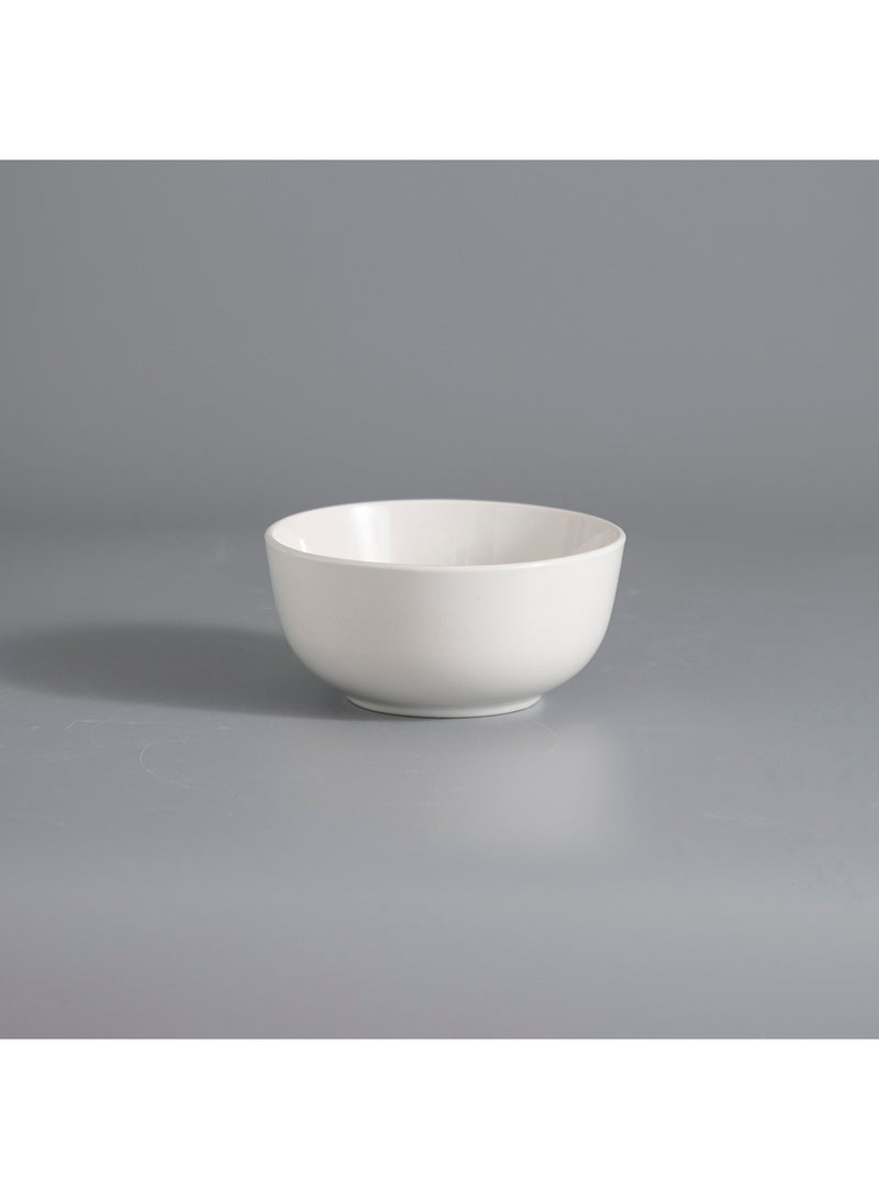 16 Piece Porcelain Dinnerware Set for 4, Kitchen Plates And Bowls, Dishwasher & Microwave Safe,Serve for 4 - All White Color - Image 5