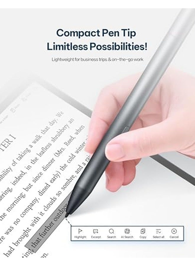 iFLYTEK جهاز AINOTE Air 2 اللوحي الذكي للكتابة – شاشة E-Ink مقاس ‎8.2‎ بوصة، مدمج مع ChatGPT، تحويل الصوت إلى نص، ترجمة وتدوين ذكي، WiFi 6 وBluetooth، سعة ‎32‎ جيجابايت، قلم مرفق - Image 4