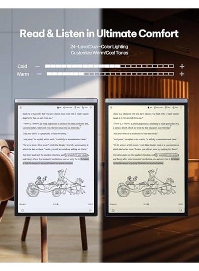 iFLYTEK جهاز AINOTE Air 2 اللوحي الذكي للكتابة – شاشة E-Ink مقاس ‎8.2‎ بوصة، مدمج مع ChatGPT، تحويل الصوت إلى نص، ترجمة وتدوين ذكي، WiFi 6 وBluetooth، سعة ‎32‎ جيجابايت، قلم مرفق - Image 5