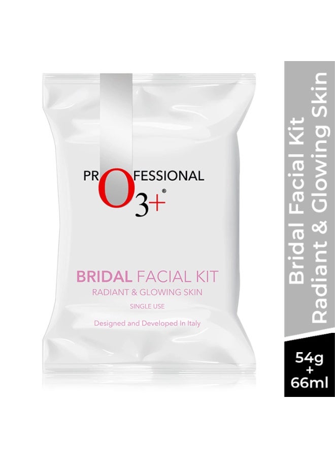 O3+ Bridal Facial Kit for Radiant & Glowing Skin with Hyaluronic Acid, Glycolic Acid and Niacinamide - Ideal for All Skin Types (60g+69ml) - Image 2