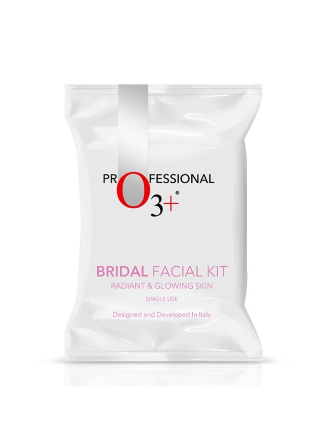 O3+ Bridal Facial Kit for Radiant & Glowing Skin with Hyaluronic Acid, Glycolic Acid and Niacinamide - Ideal for All Skin Types (60g+69ml) - Image 1