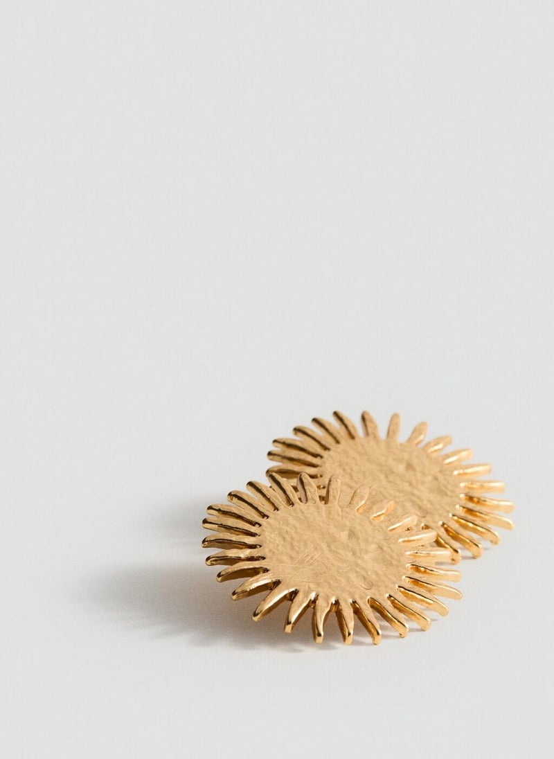 MANGO Sun Design Earrings  - Image 3
