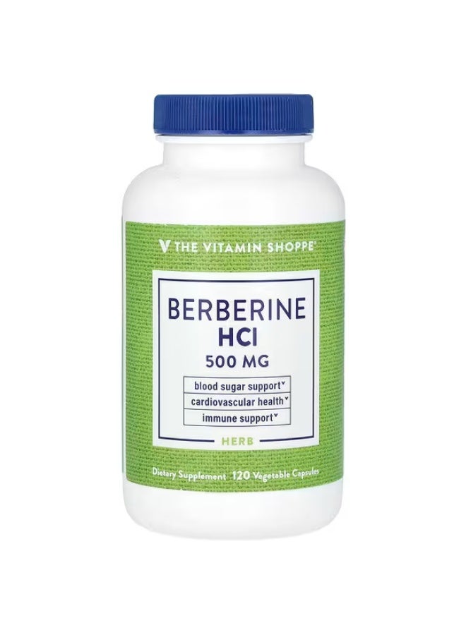 ذا فيتامين شوب متجر الفيتامينات، بربارين هيدروكلوريد، 500 ملغ، 120 كبسولة نباتية
