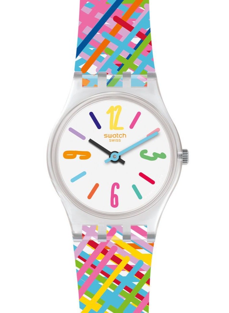 Swatch Women Tadelakt Quartz Movement Water Resistant Wrist Watch - 25 Mm - Image 1