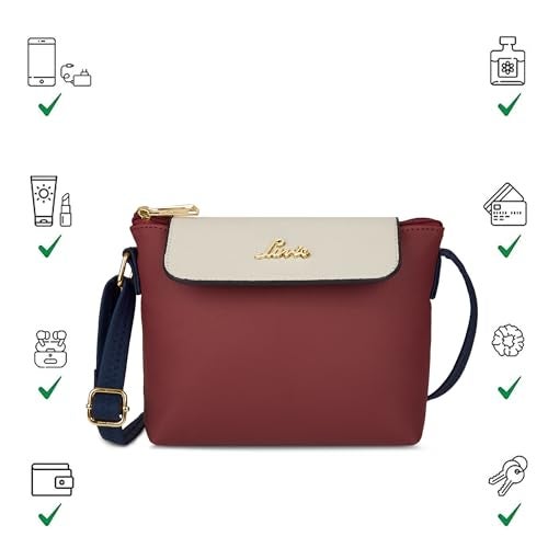 Lavie Women's Colourblock Rove Flap Crossbody Sling Bag | Ladies Purse Handbag | Gift for Women - Image 5