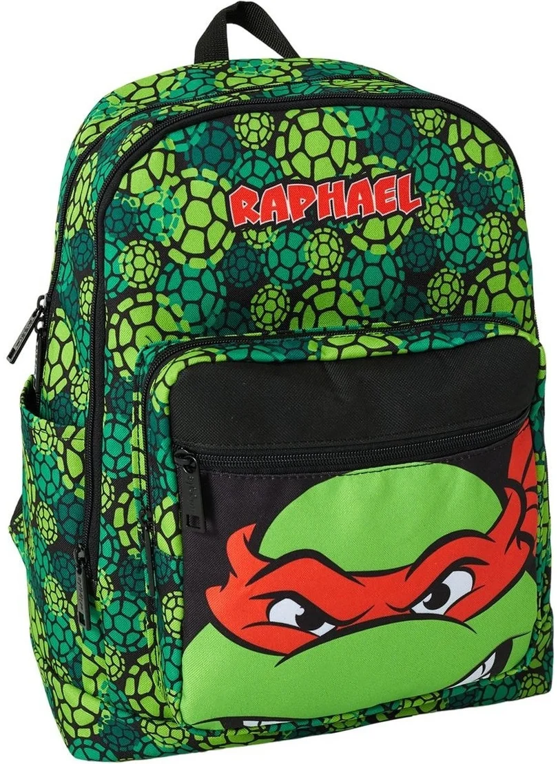 Genc Dijital Baski GENC DIGITAL PRINTING Ninja Turtles Primary and Secondary School Bag Lunch and Pencil Bag Set