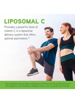 Davinci DaVinci Labs Liposomal C - Liquid Antioxidant Supplement to Support the Immune System, Collagen Maintenance and Gum Tissue Health* - With Vitamin C - Gluten-Free - Vegetarian - 300 ml, 60 Servings  - Image 3