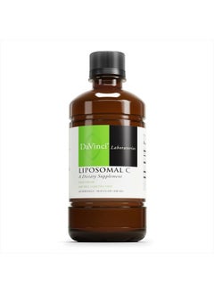 Davinci DaVinci Labs Liposomal C - Liquid Antioxidant Supplement to Support the Immune System, Collagen Maintenance and Gum Tissue Health* - With Vitamin C - Gluten-Free - Vegetarian - 300 ml, 60 Servings  - Image 1