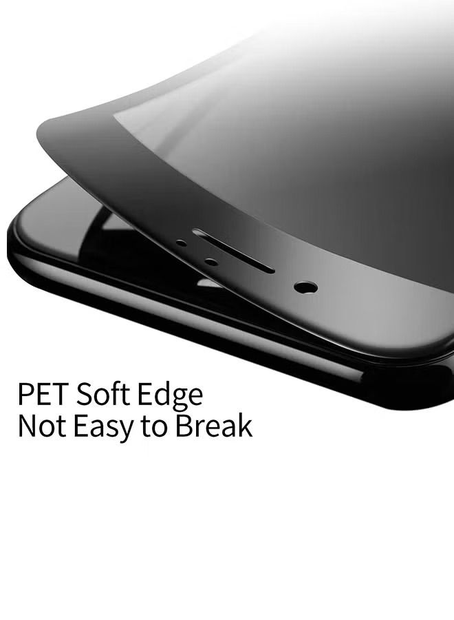 IAF Anti-Spy Privacy Tempered Glass Screen Protector For Apple iPhone 8 Plus Black - Image 3