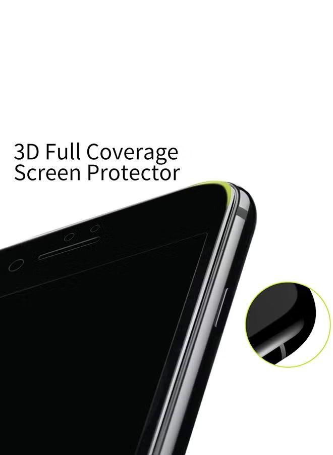 IAF Anti-Spy Privacy Tempered Glass Screen Protector For Apple iPhone 8 Plus Black - Image 2