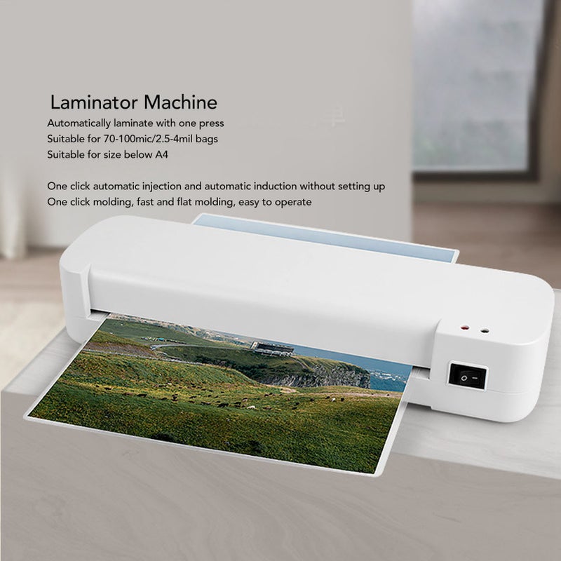 Laminator Machine A4 Mini Desktop Hot Laminating Thermal for Office School Business Use - Image 3
