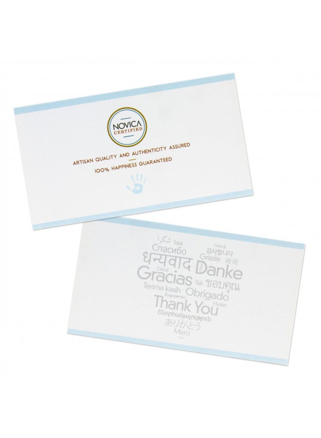 NOVICA Decorative Wood Mask, Multicolor - Image 5