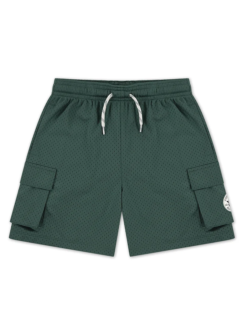 كونفرس Kids Heritage Cargo Mesh Shorts