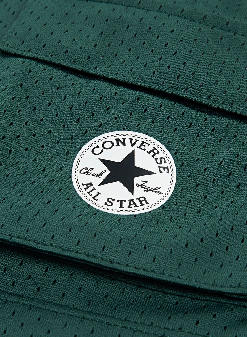 CONVERSE Kids Heritage Cargo Mesh Shorts  - Image 3