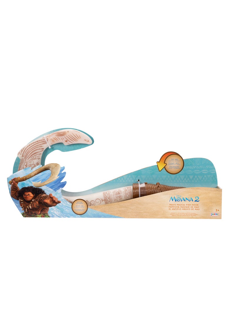 Disney Moana 2 Maui Magical Fish Hook, Battery Operated | Gift for Kids - Image 1