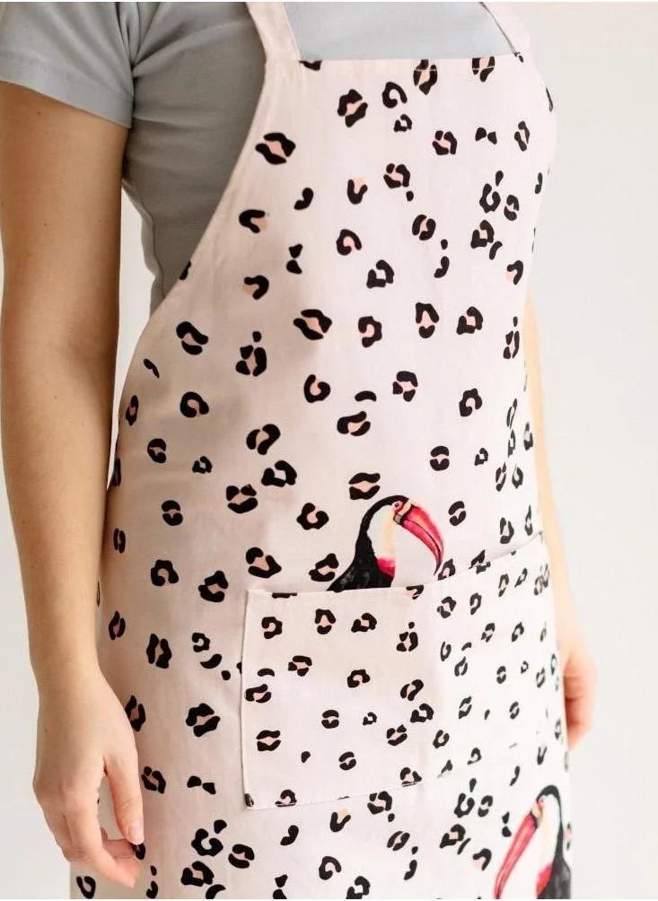 YVONNE ELLEN Toucan Print Kitchen Apron
