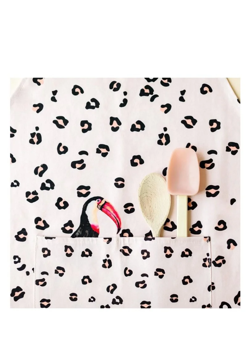 YVONNE ELLEN Toucan Print Kitchen Apron