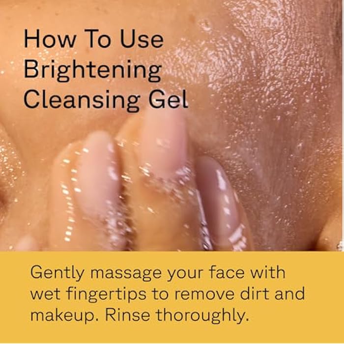 Acure Brightening Cleansing Gel - Vegan Cleanser for Radiant Skin - Pomegranate, Blackberry & Acai Infused - Antioxidant-Rich Gentle Formula for All Skin Types - 4 Fl Oz - Image 5