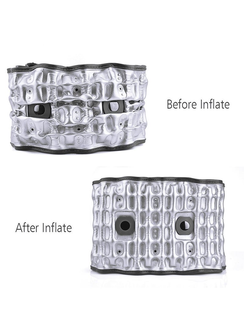 Decompression Back Belt Spinal Air Traction Heated Physio Decompression Back Brace Lumbar Disc Herniation Relaxation Massage