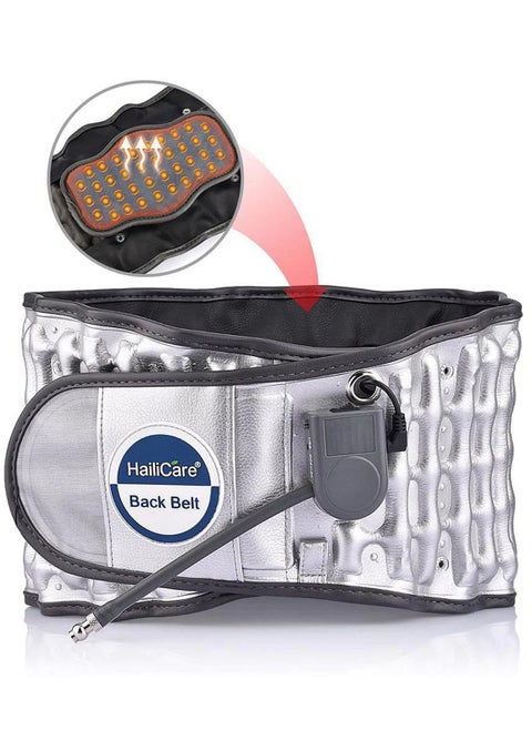 Decompression Back Belt Spinal Air Traction Heated Physio Decompression Back Brace Lumbar Disc Herniation Relaxation Massage