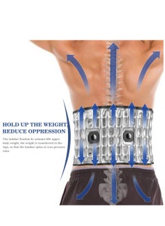 HailiCare Decompression Back Belt Spinal Air Traction Heated Physio Decompression Back Brace Lumbar Disc Herniation Relaxation Massage  - Image 2