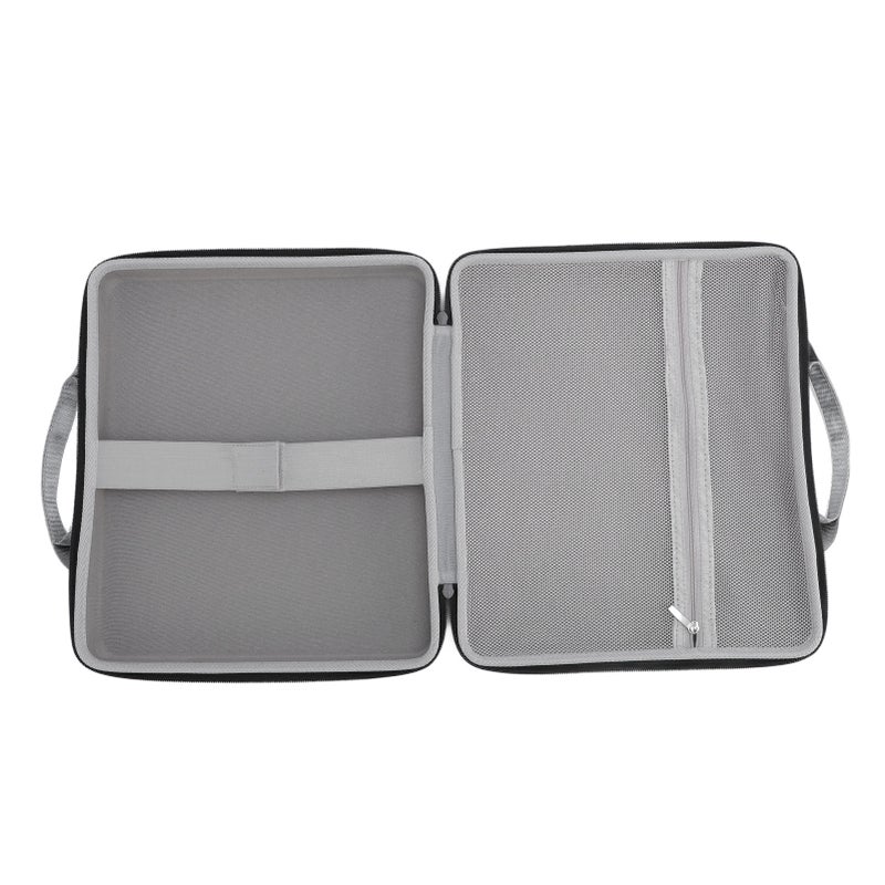 Hard Case 12.6 X 11 X 3.54 Inches Custom Fit Protective Case - Rugged Nylon EVA Construction Portable Case for Outdoor Adventures, Travel, Mini Dish Kit Storage - Image 5