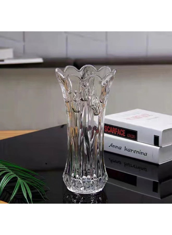 Extreme Space Glass Flower Vase Green Plant Hydroponic Ecological Bottle Flower Container Decorative Embossed Vase - Image 2