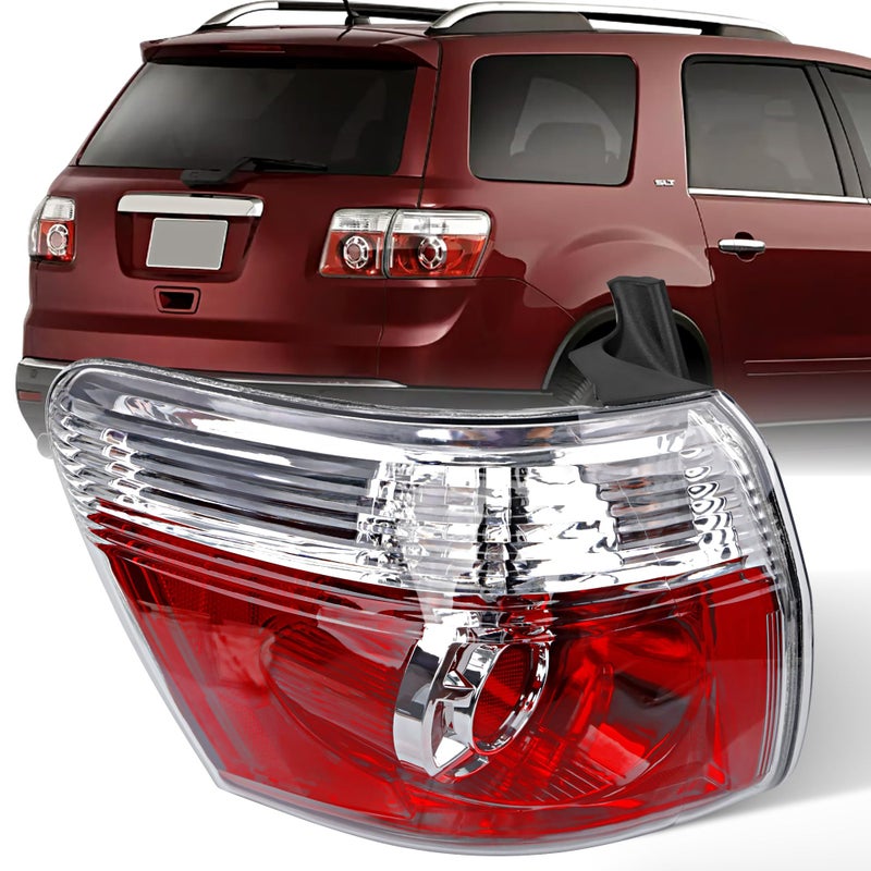 مصباح الفرامل الخلفي Misakomo لسيارة GMC Acadia 20072012 GM2800216 مجموعة مصابيح خلفية للجزء الخارجي 20912757 للجانب الأيسر للسائق