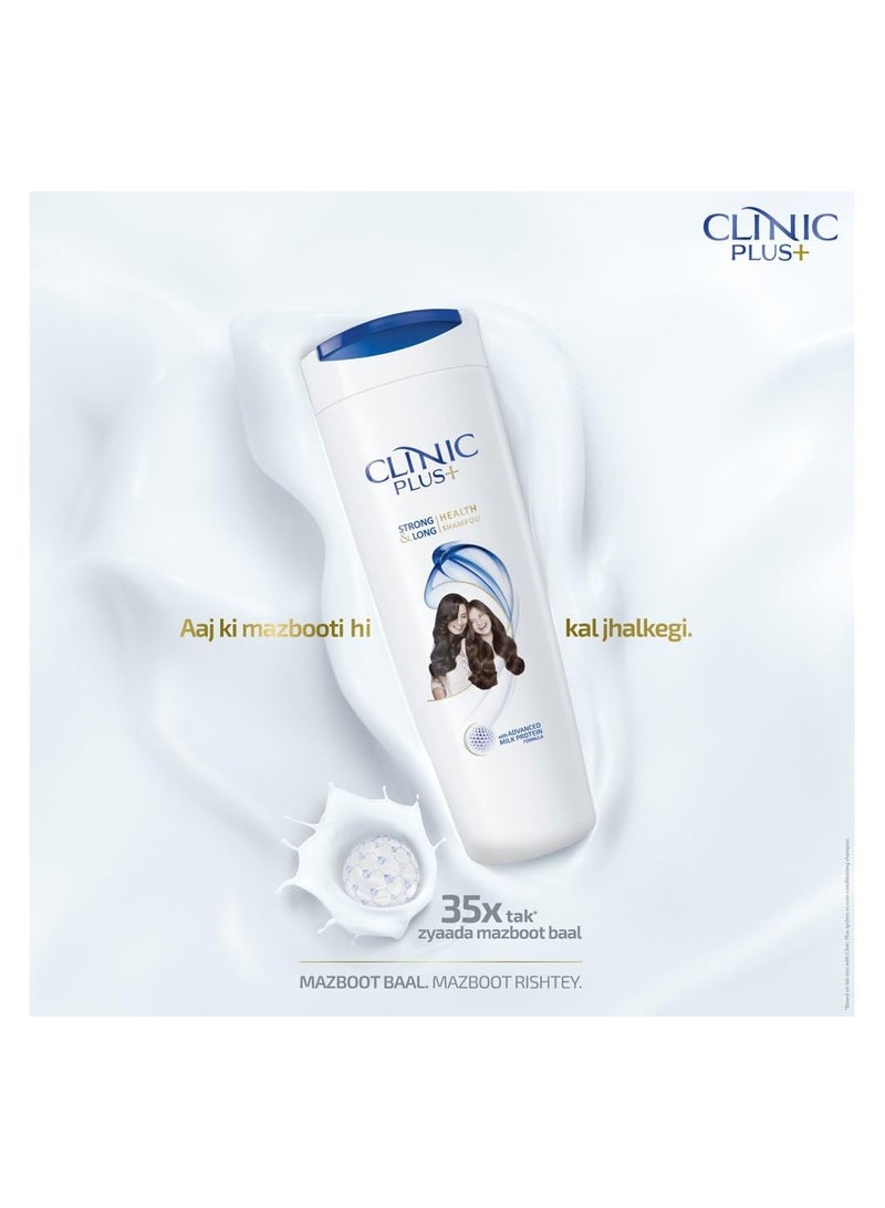 كلينيك بلس شامبو صحي قوي وطويل، 340 مل - Image 3