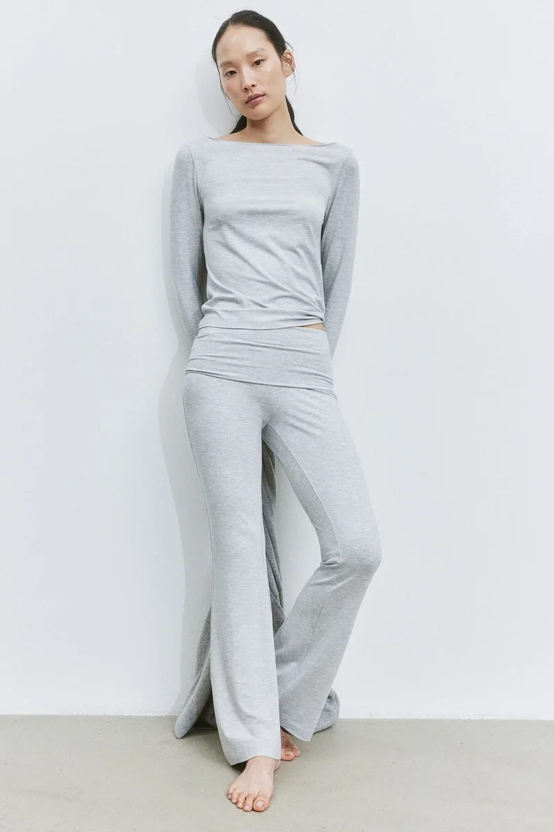 اتش اند ام Boat-Neck Top