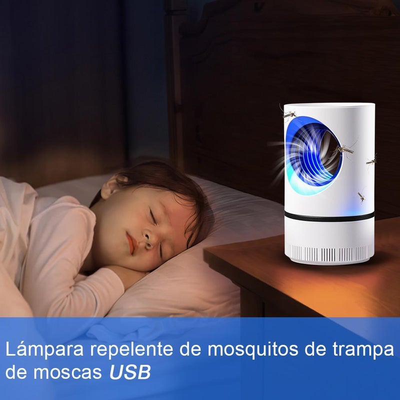 Photocatalytic mosquito killer lamp with USB port, blue light LED, suitable for pregnant women, inhalation type. - Image 4