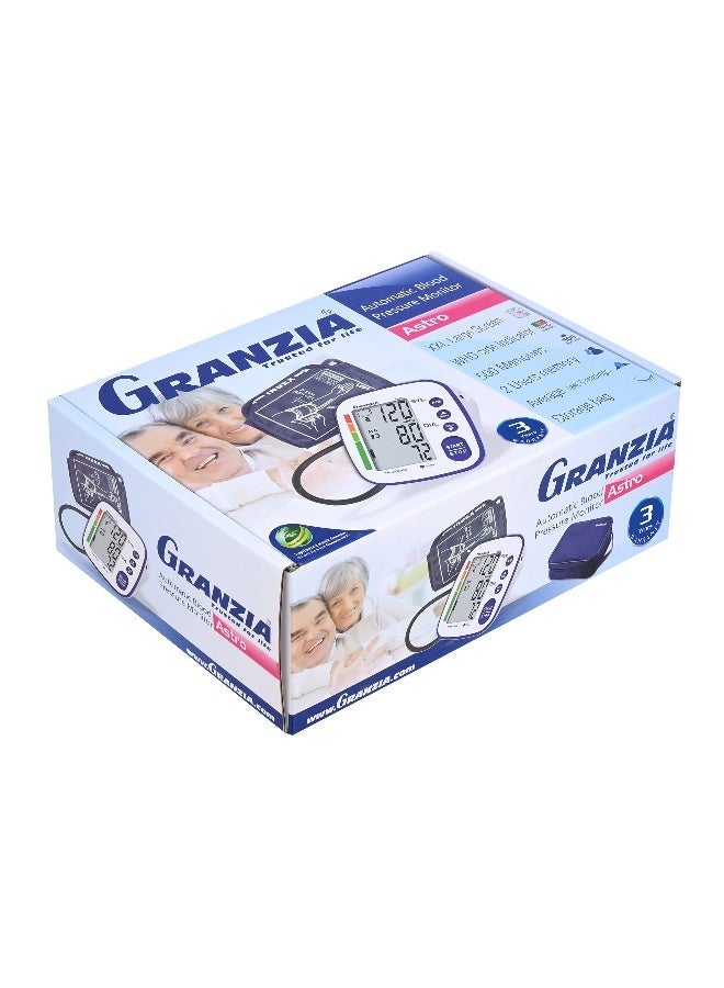 Granzia Astro Blood Pressure Monitor | Automatic Digital BP Machine with Cuff | Heart Rate Detection | Upper Arm - Image 3