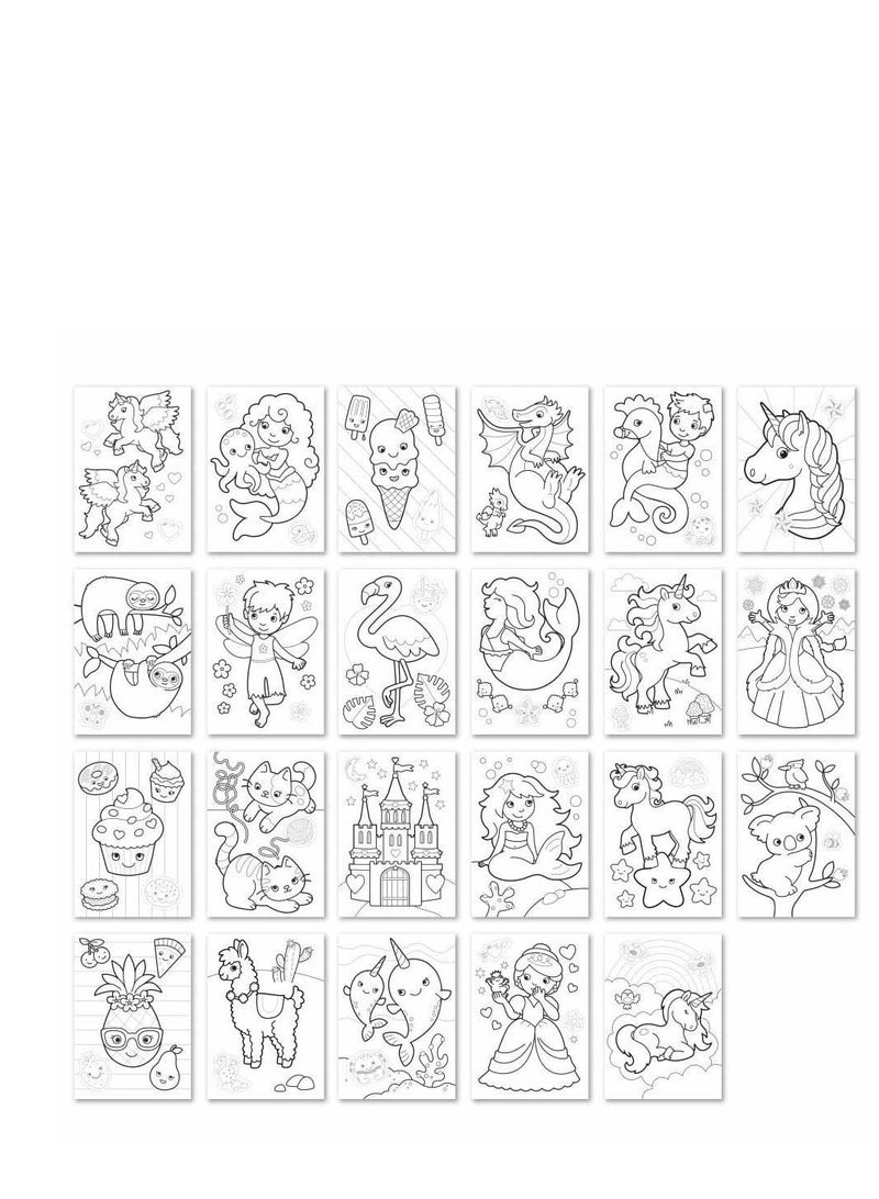 أورشارد تويز كتاب ملون - وحيد القرن وحوريات البحر والمزيد - Image 2