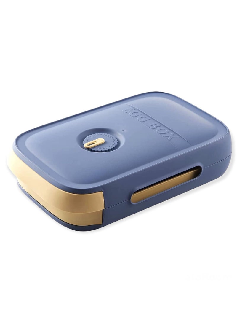 CLICKMART - Egg Storage Box for Refrigerator Blue - Image 1
