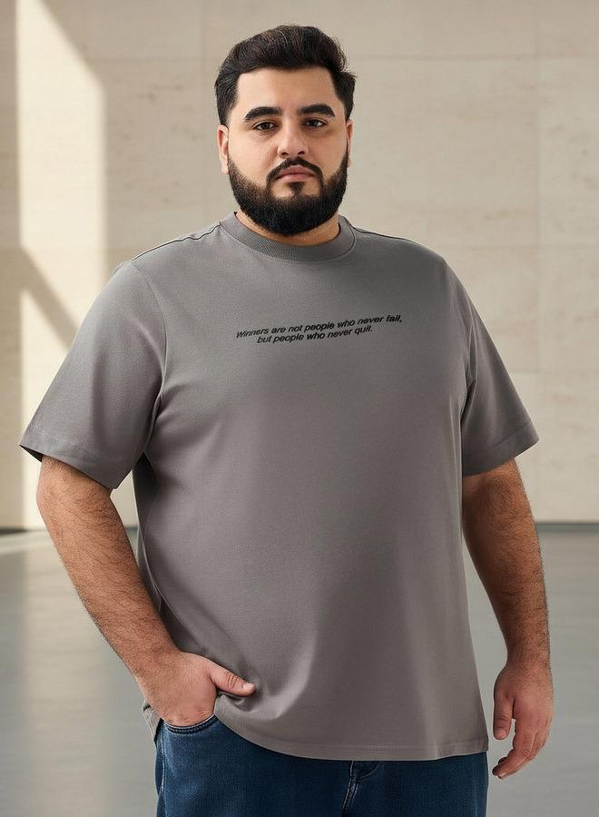 Maxim Men Regular Fit Crew Neck Short Sleeve Graphic Print T shirt - Image 1