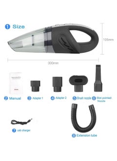 BJollys Handheld Vacuum Cordless High Power 120W 4000pa Vacuum Dust Busters Cordless Rechargeable Portable for Pet Pair/Sofa/Car/Office  - Image 3