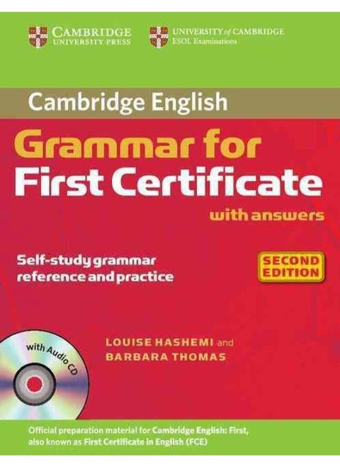 Cambridge Grammar for First Certificate with Answers and Audio CD (Cambridge Books for Cambridge Exams)