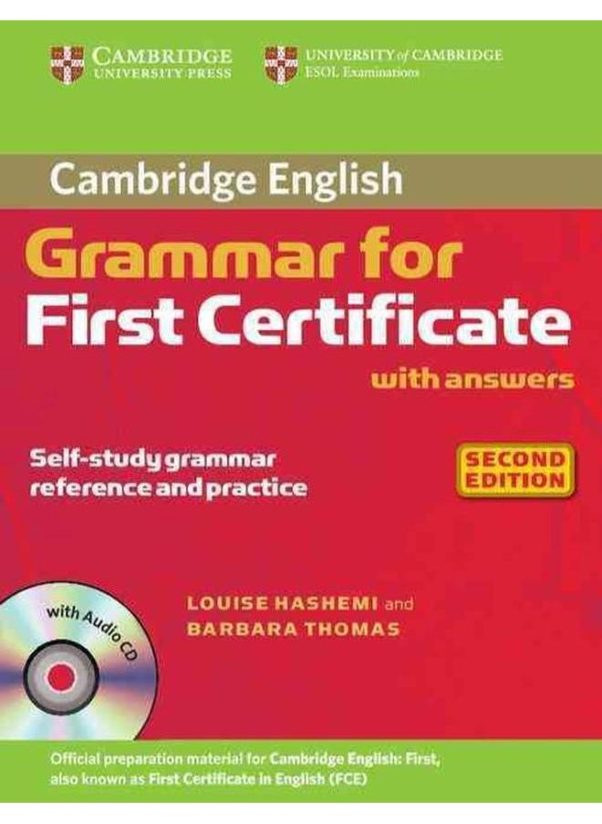 Cambridge Grammar for First Certificate with Answers and Audio CD (Cambridge Books for Cambridge Exams)