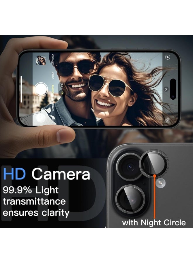 LITO S+Tempered Glass Camera Lens Protector For iPhone 17_black - Image 3