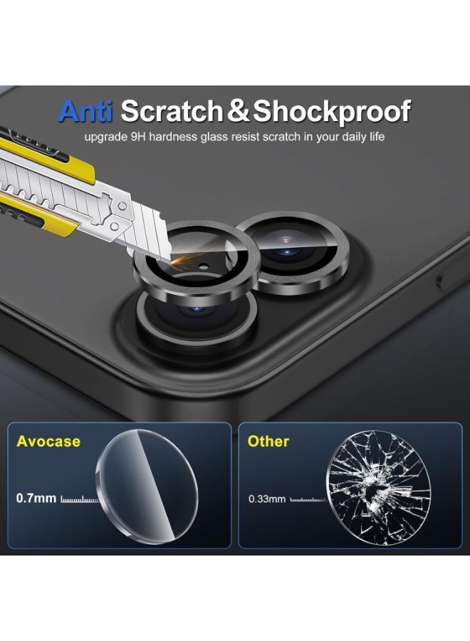 LITO S+Tempered Glass Camera Lens Protector For iPhone 17_black - Image 5