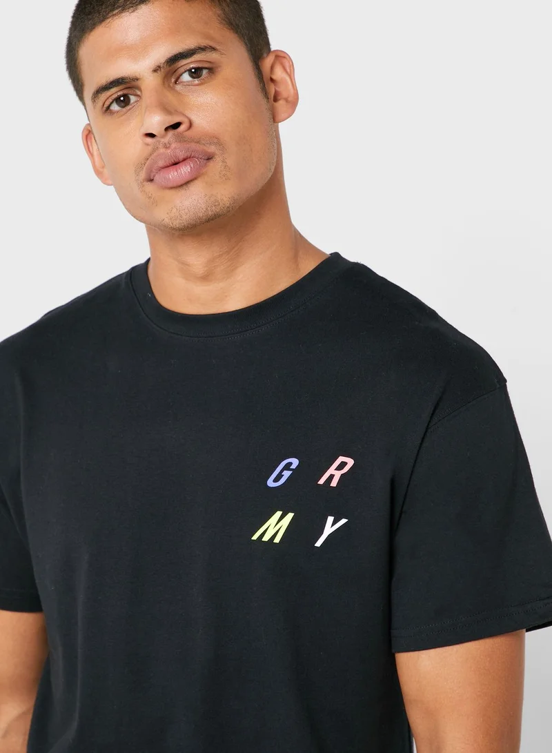 Grimey Planete Noire T-Shirt